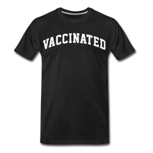 Load image into Gallery viewer, Vaccine Educated Tee - black
