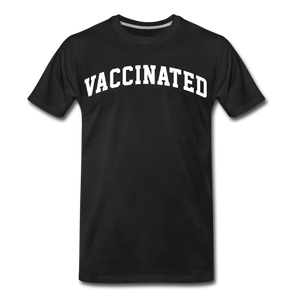 Vaccine Educated Tee - black