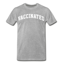 Load image into Gallery viewer, Vaccine Educated Tee - heather gray
