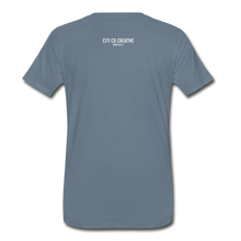 Load image into Gallery viewer, Vaccine Educated Tee - steel blue
