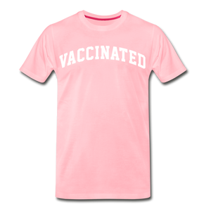 Vaccine Educated Tee - pink