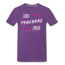 Load image into Gallery viewer, L&#39;s into Lessons Tee - purple
