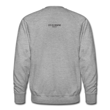 Load image into Gallery viewer, Teachers Support Teachers Sweatshirt | Black Print - heather gray
