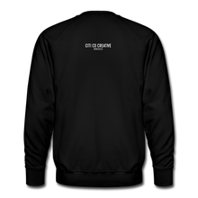 Load image into Gallery viewer, Teachers Support Teachers Sweatshirt | White Print - black
