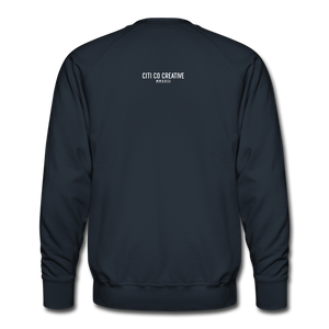 Humans Support Humans Sweatshirt - navy