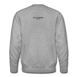 Latinx Folklore Sweatshirt | Black Print - heather gray