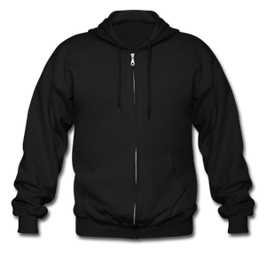 Salty Zip Hoodie - black