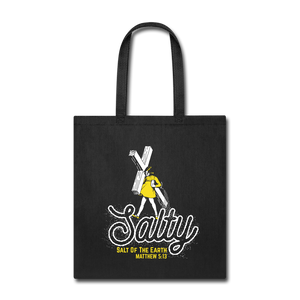 Salty Tote Bag - black