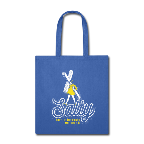 Salty Tote Bag - royal blue