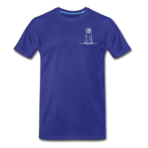 Salty Tee - royal blue